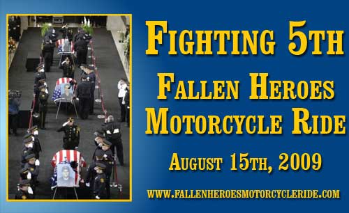 Fighting 5th Fallen Heroes Motorcycle Ride